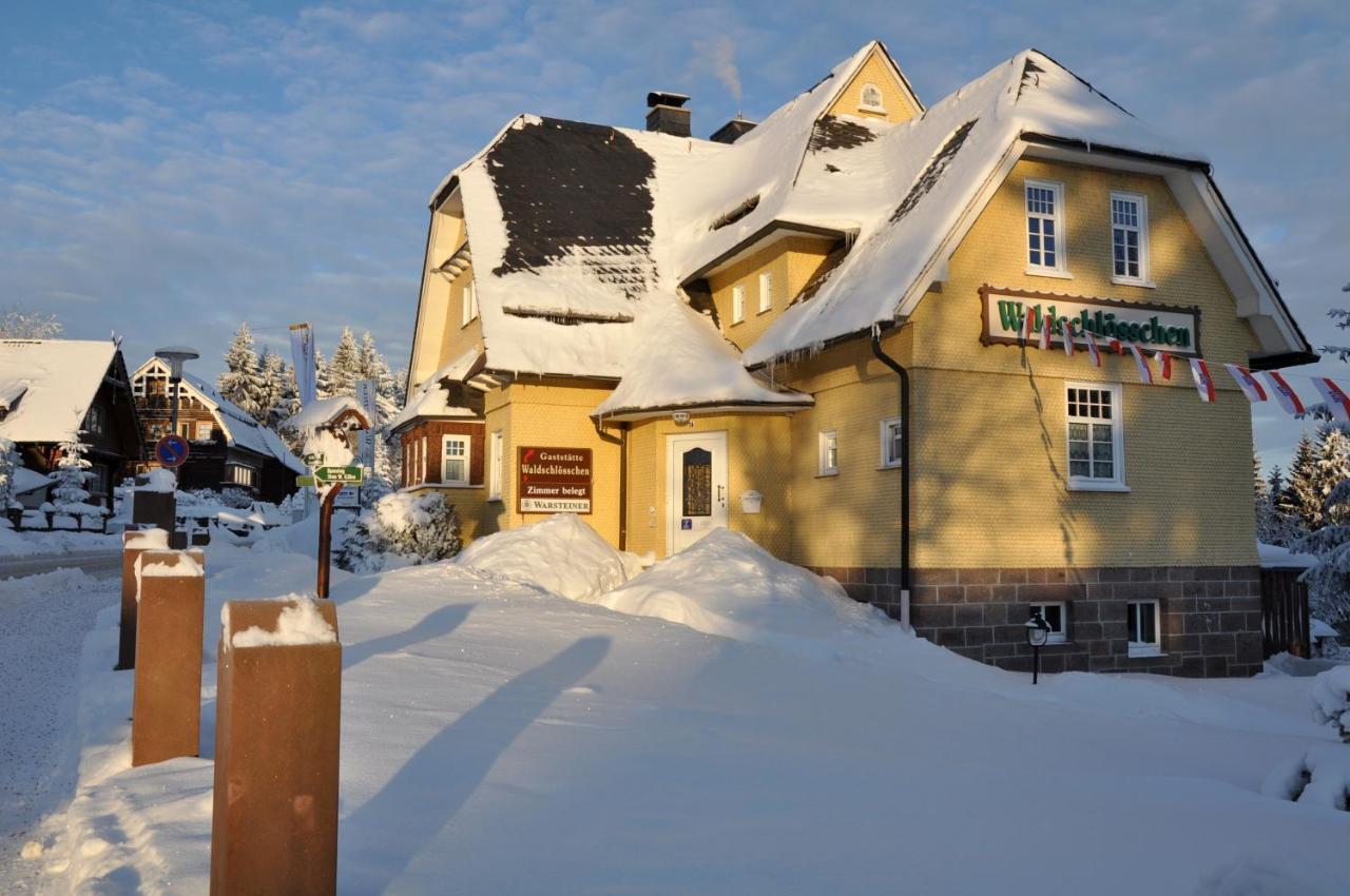 Gaststaette & Pension Waldschloesschen 奥伯霍夫 外观 照片