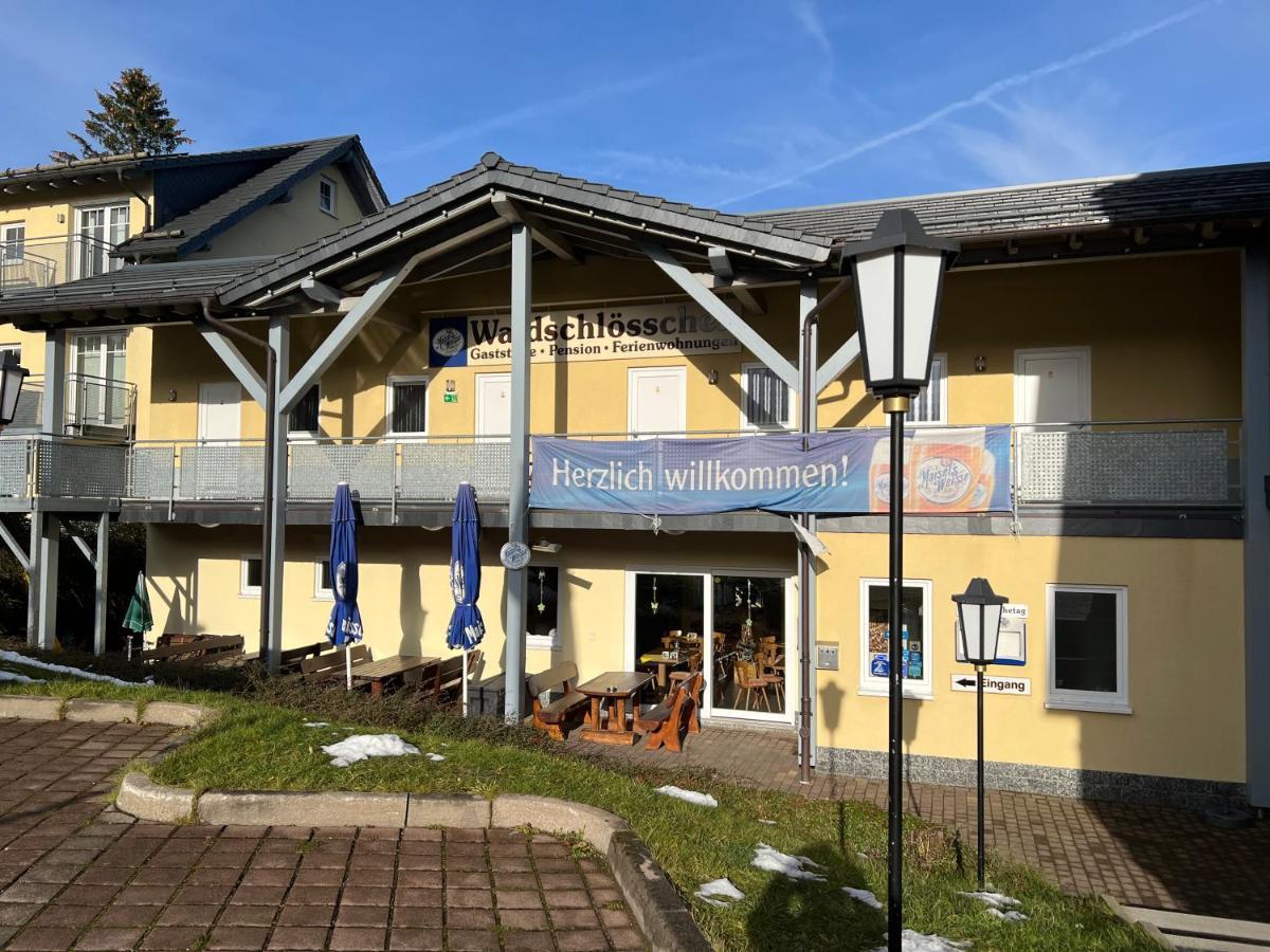 Gaststaette & Pension Waldschloesschen 奥伯霍夫 外观 照片